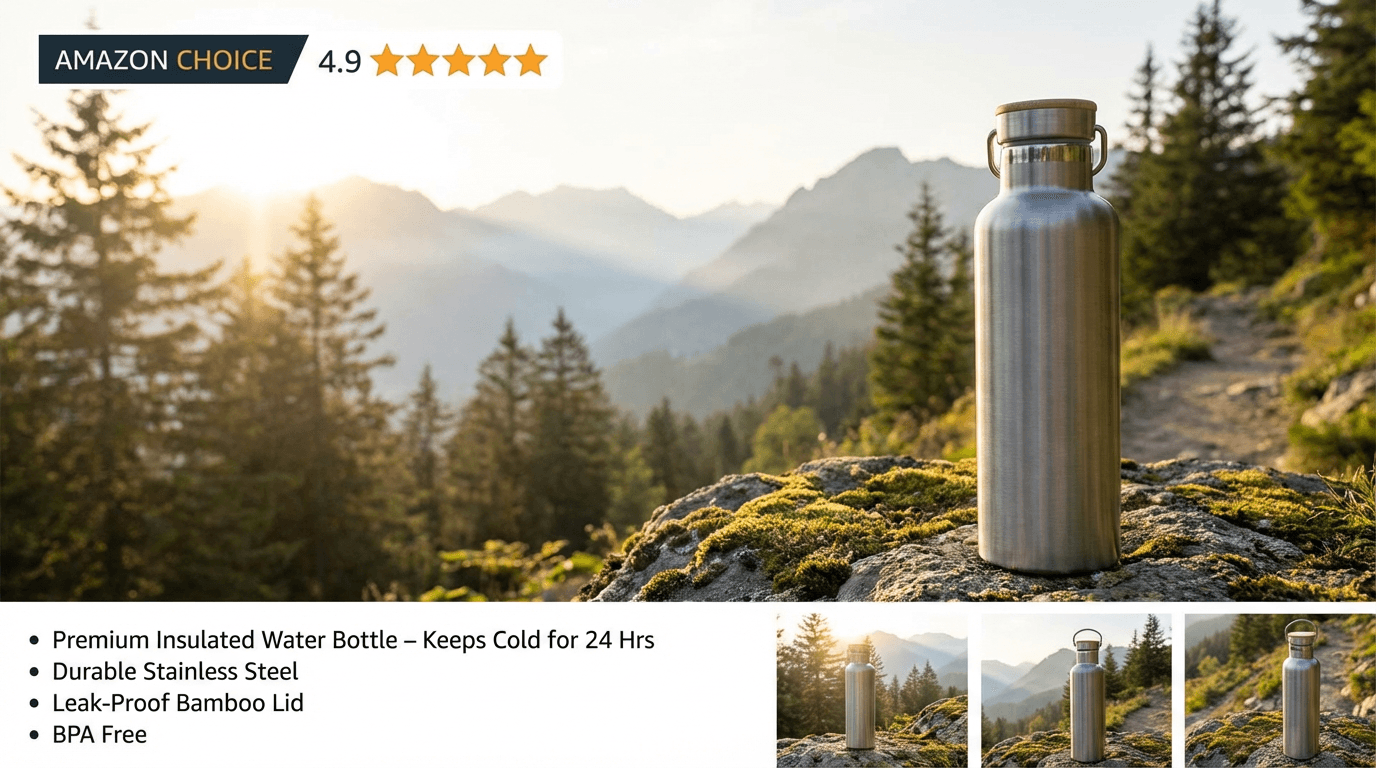 Amazon-Produktfotografie: Der vollstaendige Leitfaden fuer Bilder die verkaufen